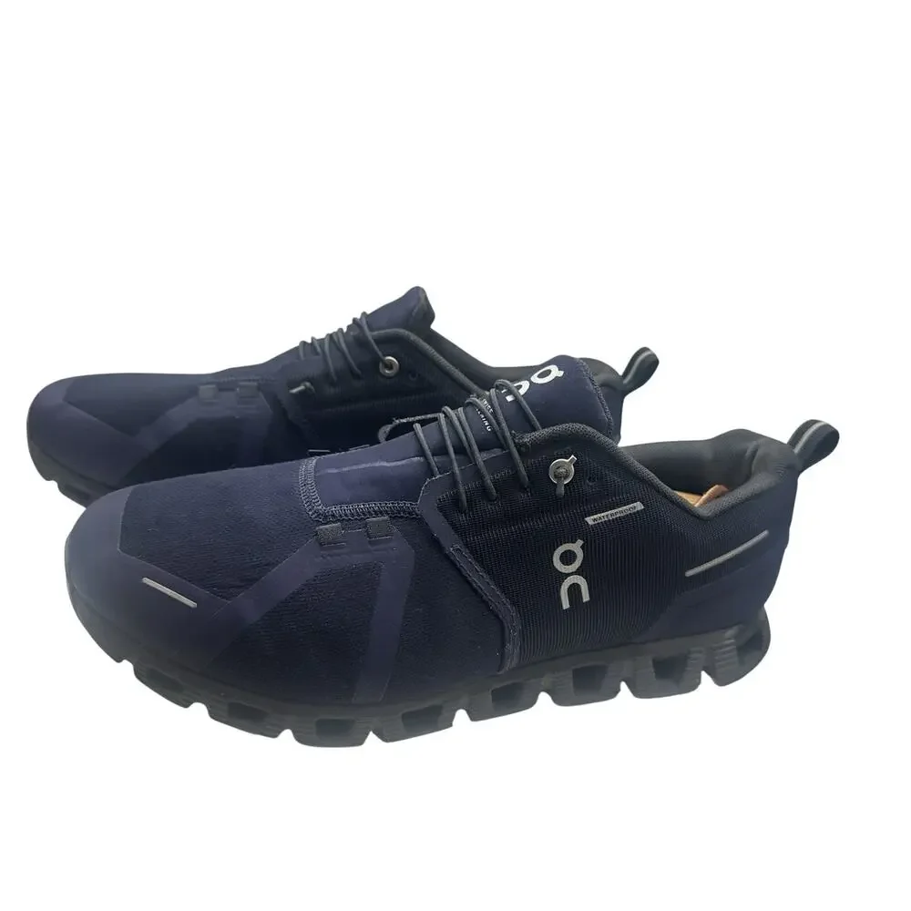On Cloud Waterproof Running Shoes Men’s 10.5 Navy Blue Swiss Engineering